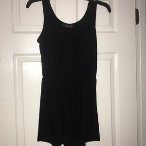 Plain Black Romper